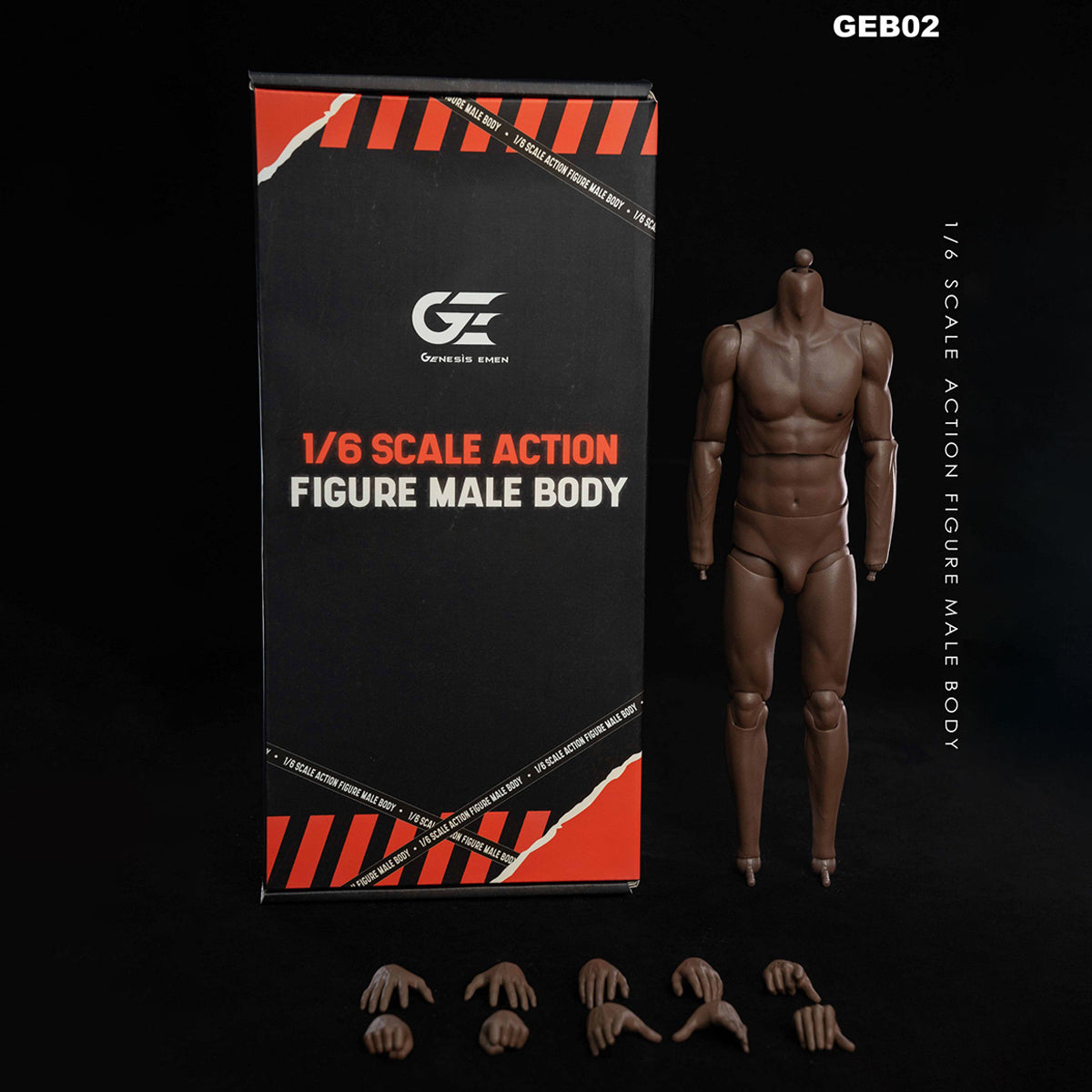 Genesis Emen, EB Original NBA Basketball Star Plain Male Body - Kobe, Figure Body