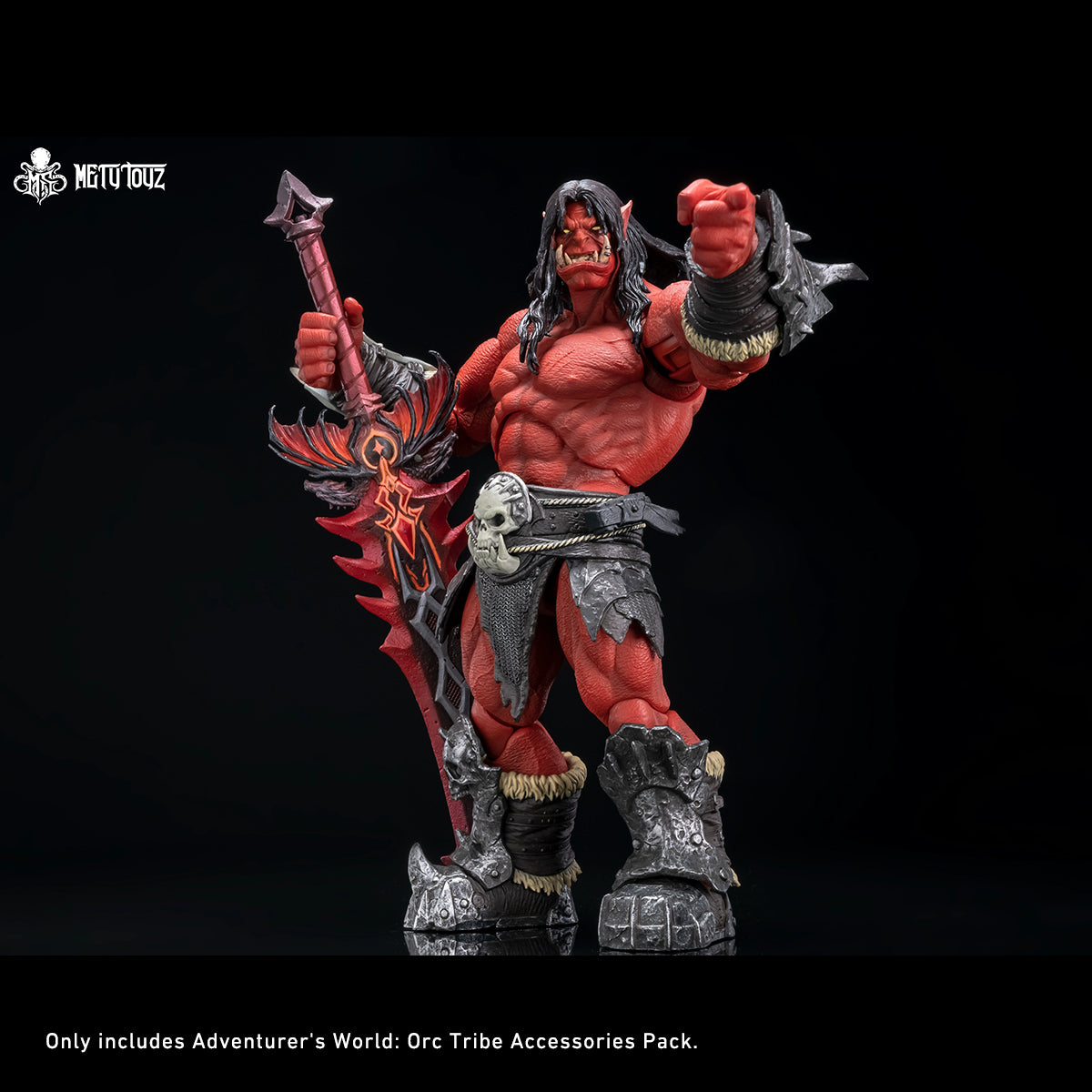 Metytoyz, Adventurer World Orc Tribe, Accessory Pack for Figurine