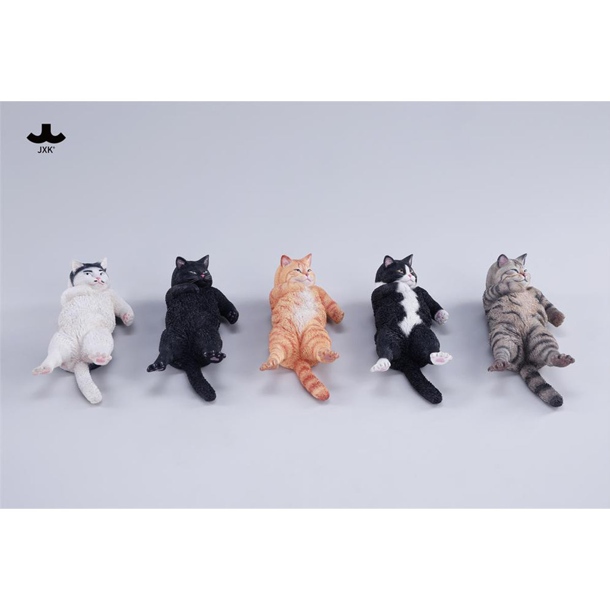 JXK, Lazybones Cat, Static Animal Figurine