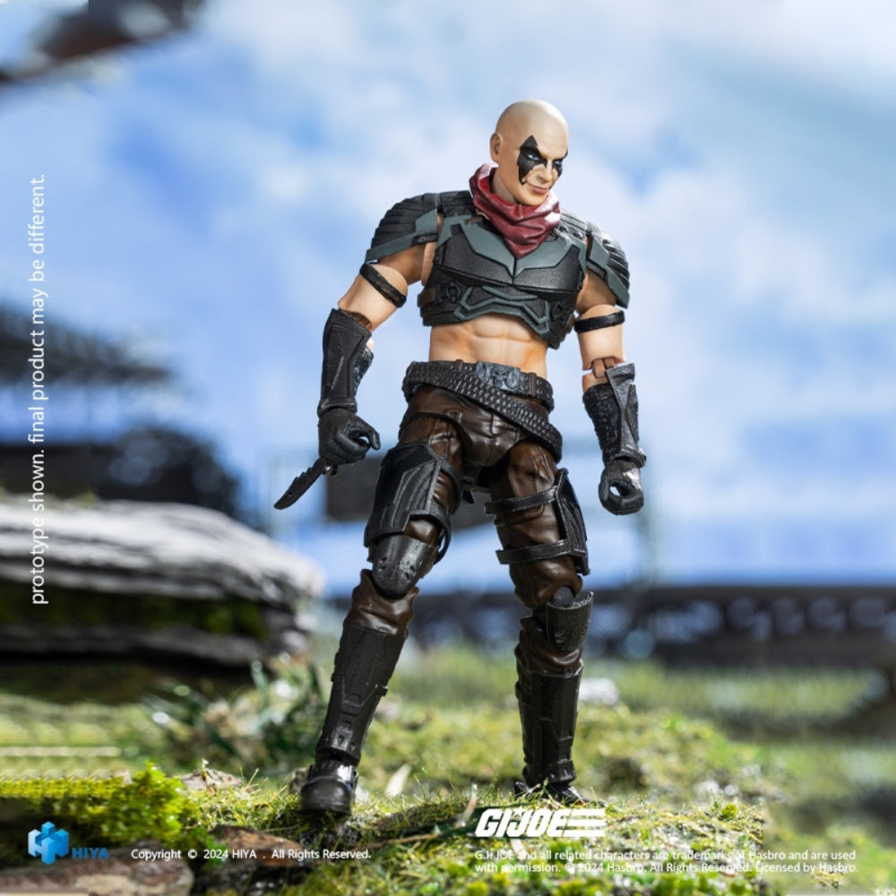 (Only Shipped to the US) HIYA Collectible Figure Full Set: G.I.Joe Exquisite Mini Series Zartan, 1:18 Scale Miniature Action Figurine EMG0199