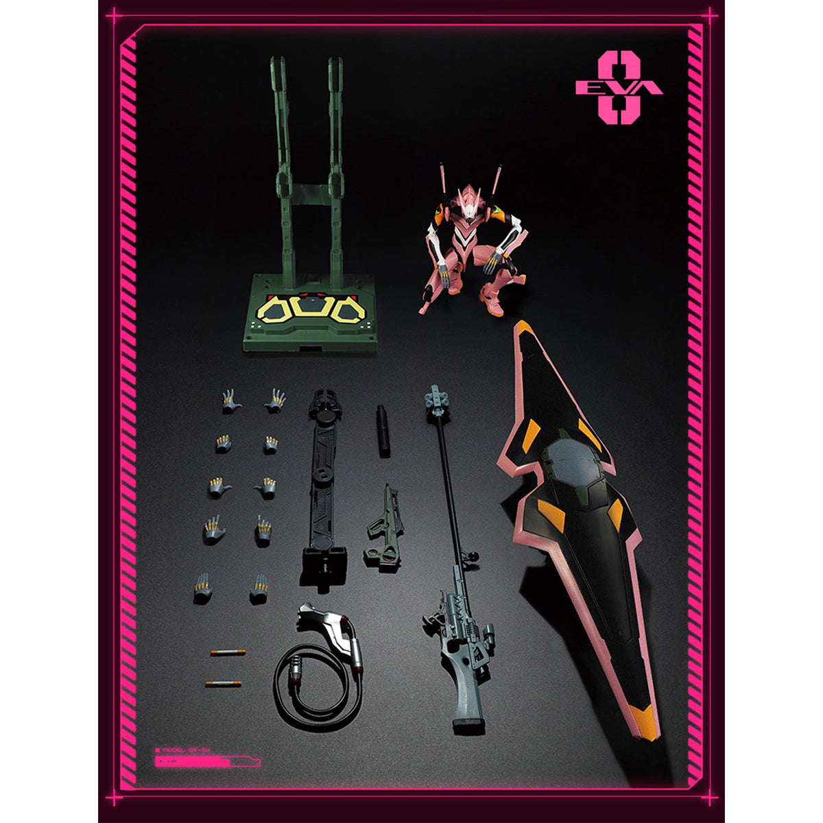 Blokees Neon Genesis Evangelion Legend Edition Unit‑08 Assembly Model Kits
