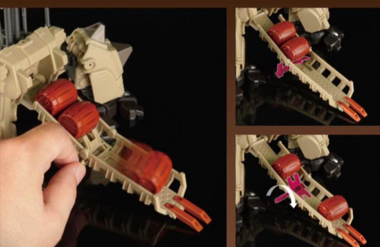 Figuras coleccionables de Toys Alliance: Carro de cañón Sand Rover Lizard, miniatura a escala 1:35 (Carro de cañón Sand Rover Lizard ARC-34)