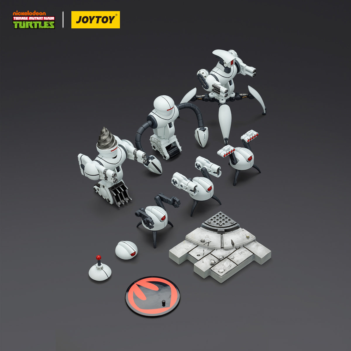 JOYTOY TMNT-Roadkill Rodney TMNT-Turtle Van 1/18 Scale Fit TMNT Series Action Figure