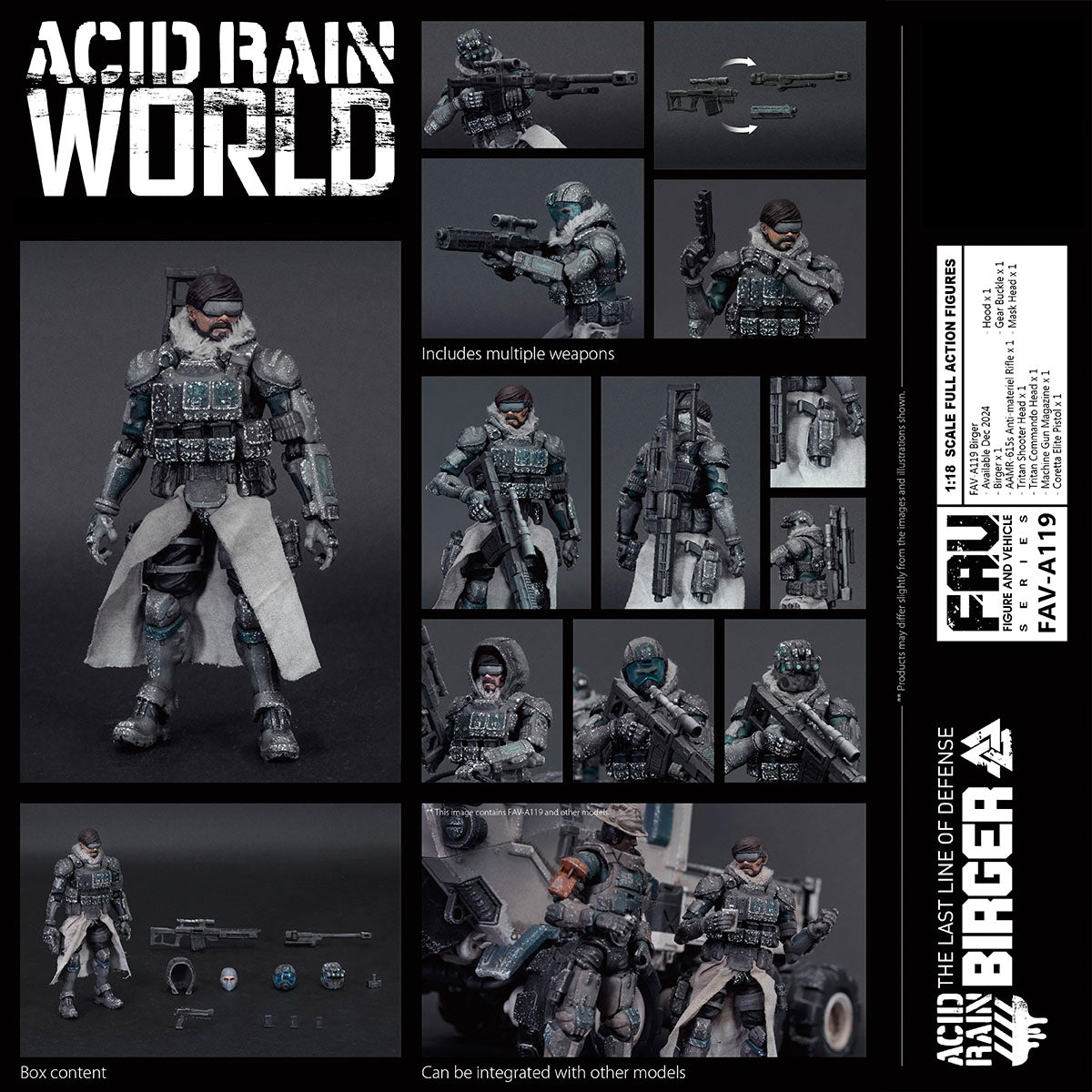 TOY ALLIANCE Acid Rain World Birger Action Figure
