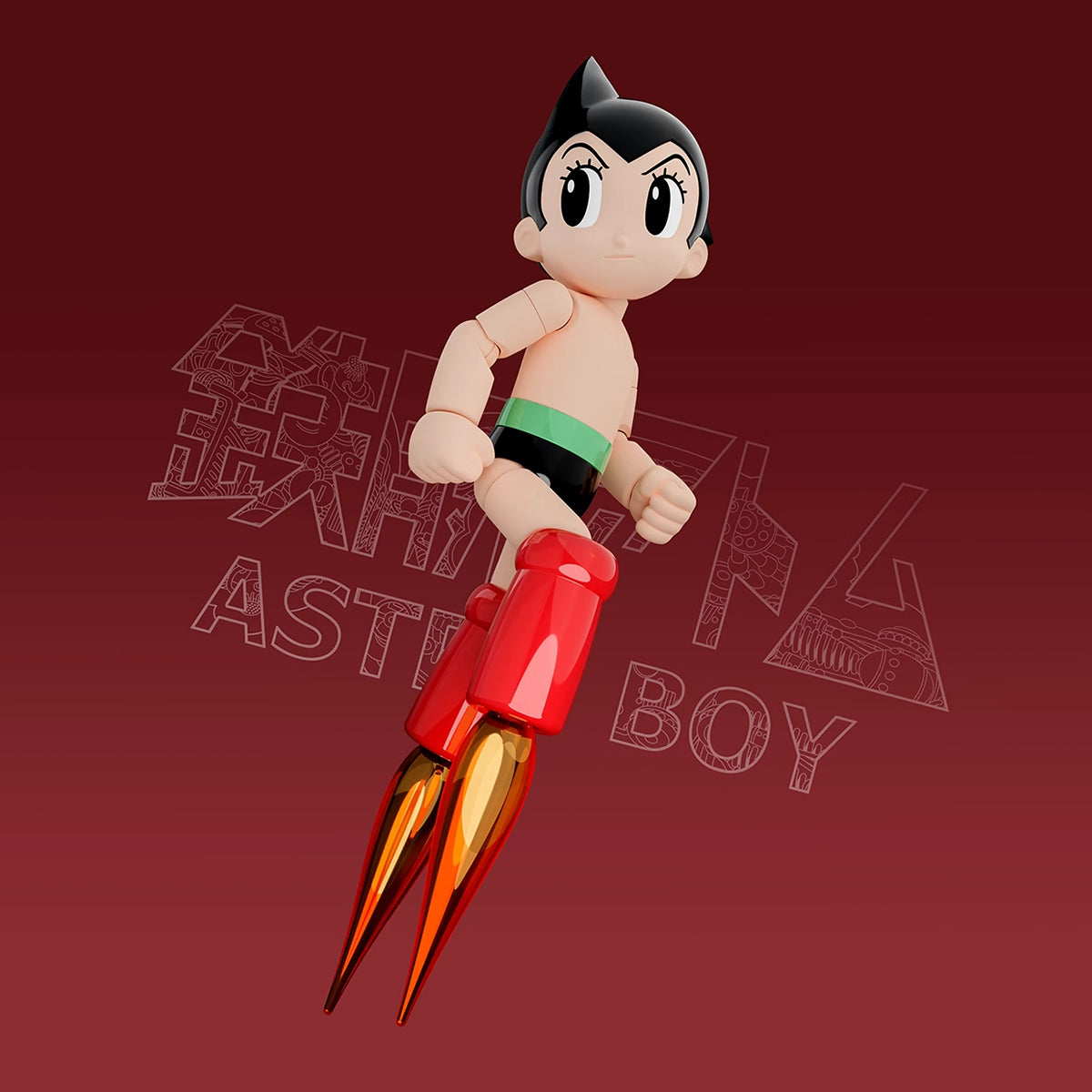 Kit de modelo TRON Serie SIMPLE LEVEL, ASTRO BOY, versión DX, kit de modelo de plástico para ensamblaje, figura de 30 cm de alto