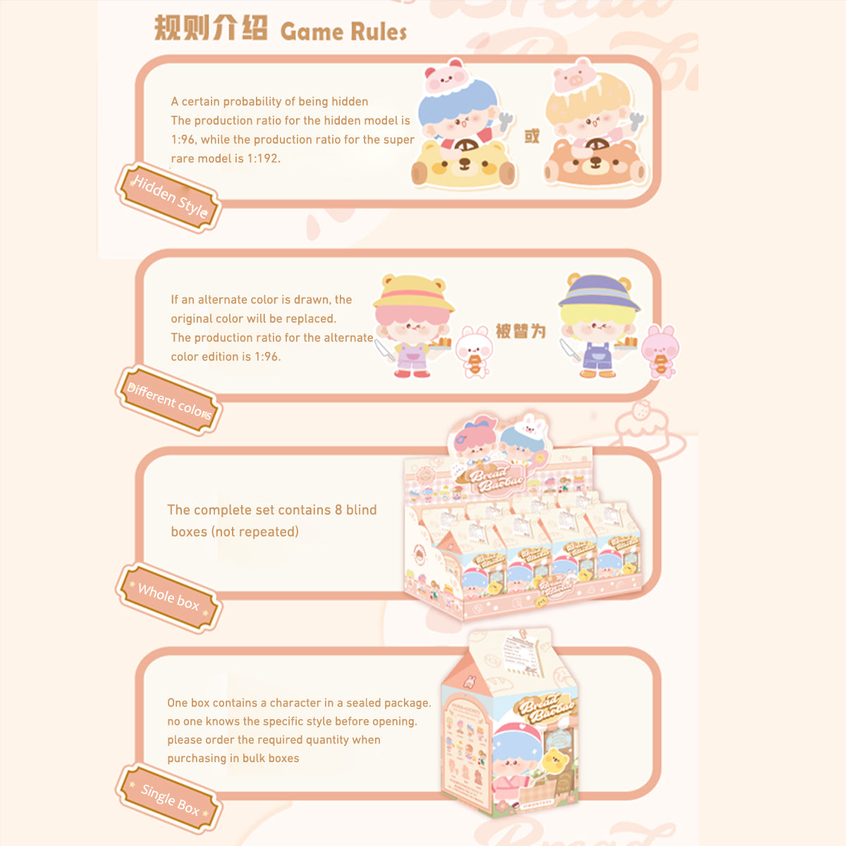 Simontoys BREAD BAOBAO - Brothers and Sisters Bread Workshop Blind Box Figure