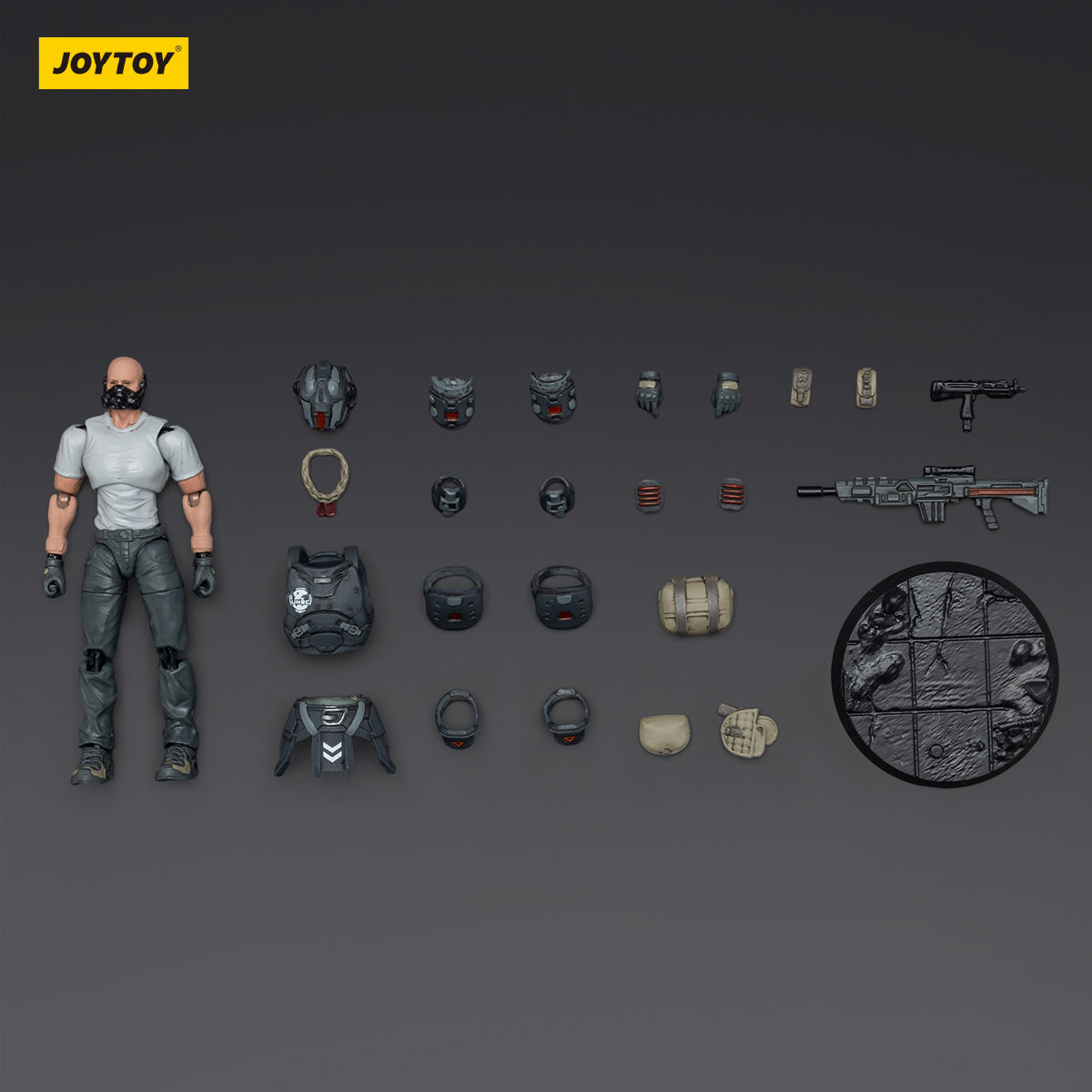 JOYTOY UNSC Sniper Mason/Medic Levi/Assaulter Samuel/Breacher Benjamin/Infiltration Expert Arthur/Elite Soldier Hunter/Assaulter Elias/Assaulter Liam 1/25 Scale Action Figure