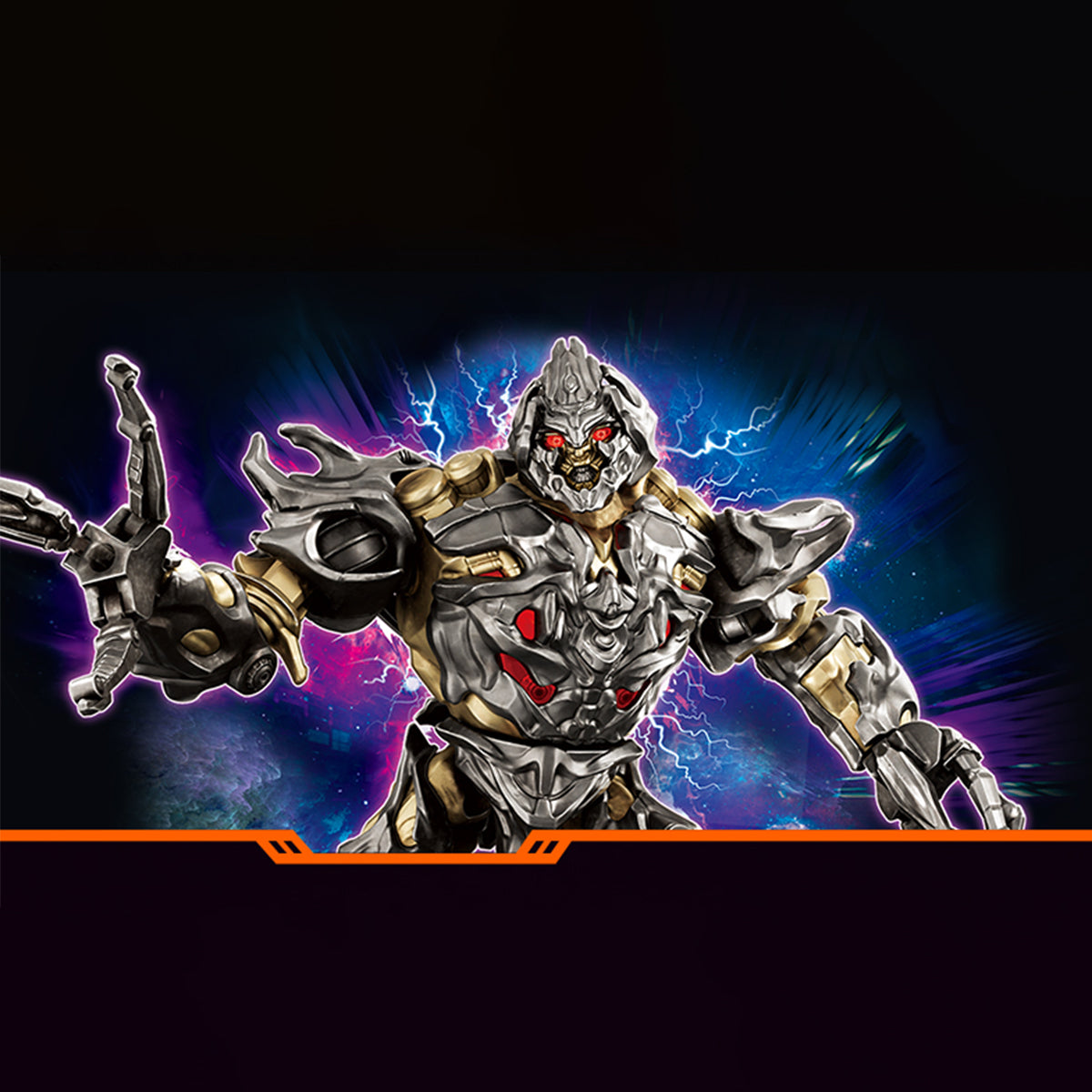 (Only Shipped to the US) BLOKEES Assembly Model Kits: transformers Movie 1 - Megatron, Classic Class, Mecha Musume Style, Height 13 Miniature Collectible WZT