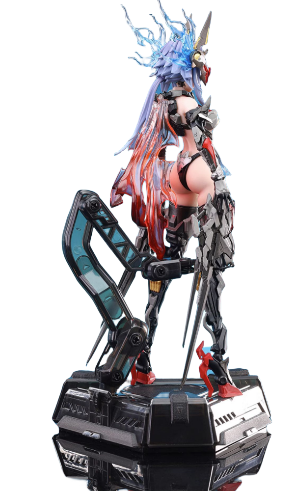 Nuclear Gold Reconstruction & Animester Thunderbolt: Barbera-Red Mecha Girl 1/9 Scale Action Figure