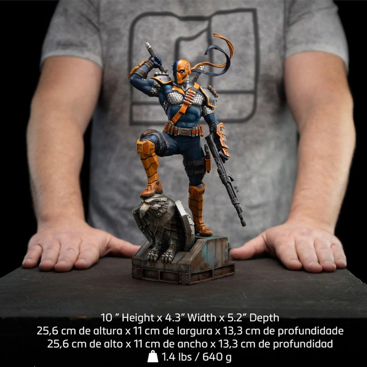 Iron Studios Comics Series 9 Villain - Deathstroke Statue