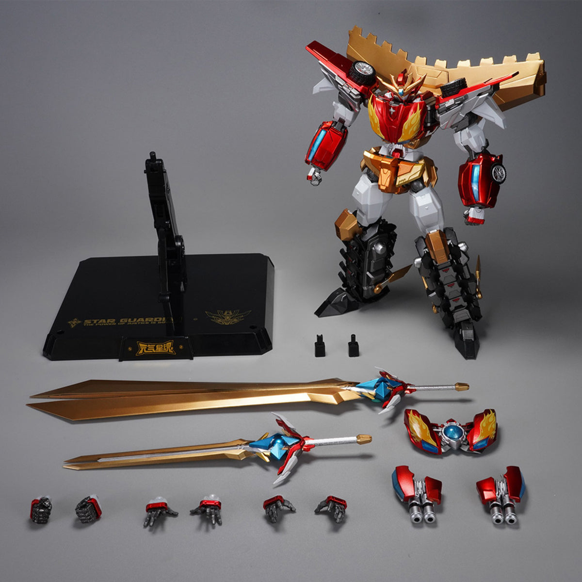 Big Firebird Dragon Rescue Team Vitality Star Soul Blazing Star God YQ-001 Action Figure