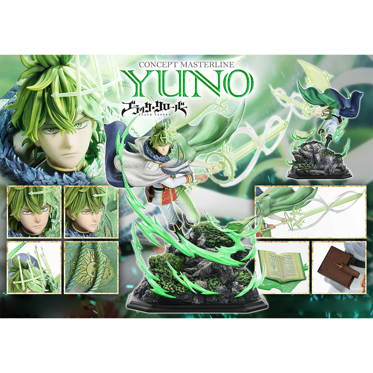 Prime 1 Studio Concept Masterline Black Clover Yuno Standard Edition Art Statue