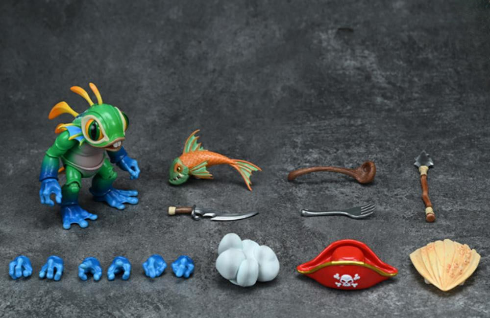 Figura coleccionable de Hero Toys: Murky, figura de acción en miniatura verde XYXDRLS