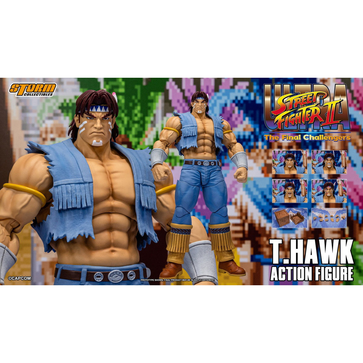 Storm Collectibles Ultra Street Fighter II: The Final Challengers - T.HAWK Action Figure