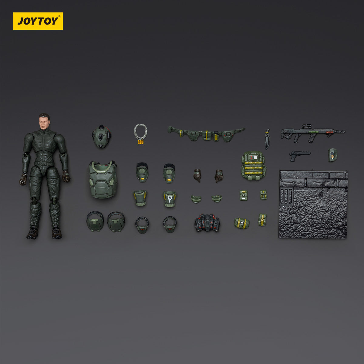 JOYTOY Steel Ride Corps Assaulter Marco/Rhett/Karl/Volok/Stephen 1/25 Scale Action Figure