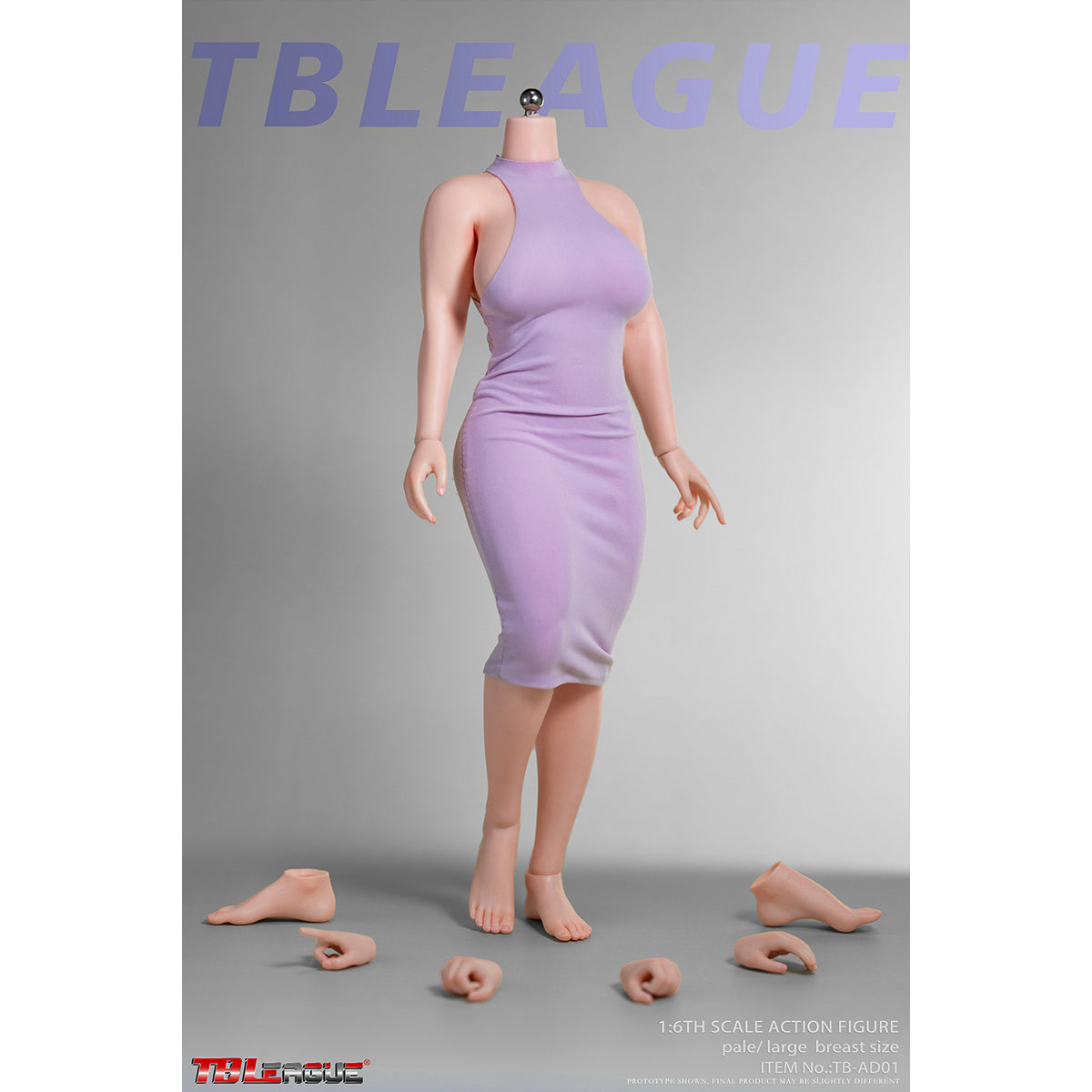 TBLeague Female Plump Seamless Steel Skeleton Body 1/6 Scale Action Figure Body