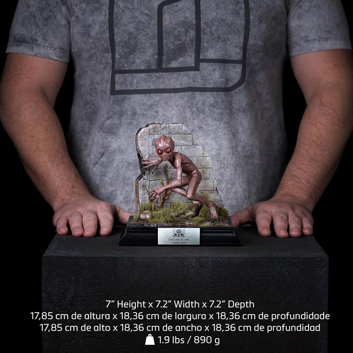 Iron Studios I Want to Believe - ET Varginha Art Statue