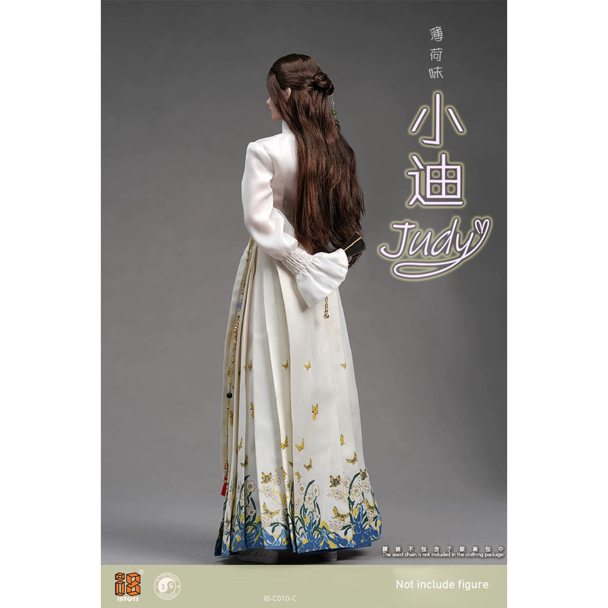 I8TOYS, Mint Flavor - Judy Head Sculpt and Costume Set, Accessory Pack for 12-inches Figure