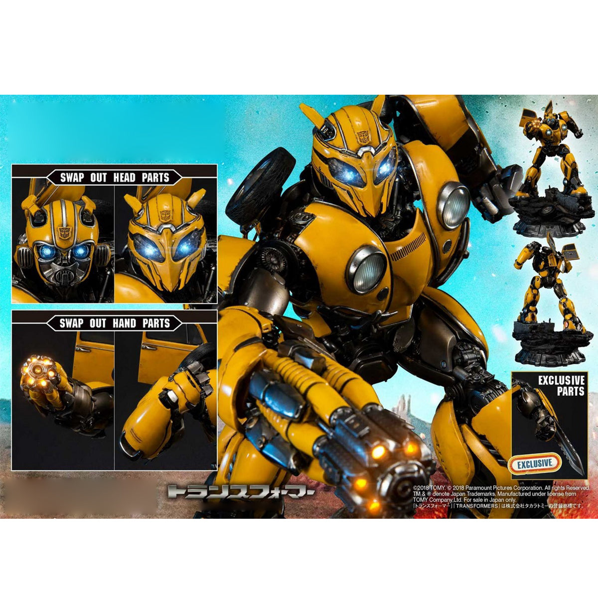 Prime 1 Studio 31-Inch Transformers Spin-off Movie Bumblebee Statue