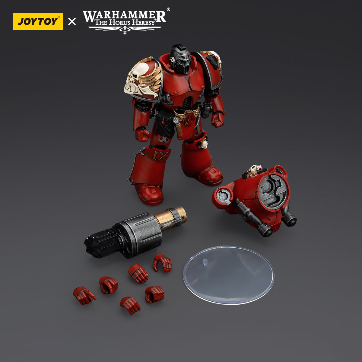 JOYTOY 1/18 Blood Angels Angel's Tears Squad Erelim with Angel's Tears Grenade Launcher JT00362 Action Figure