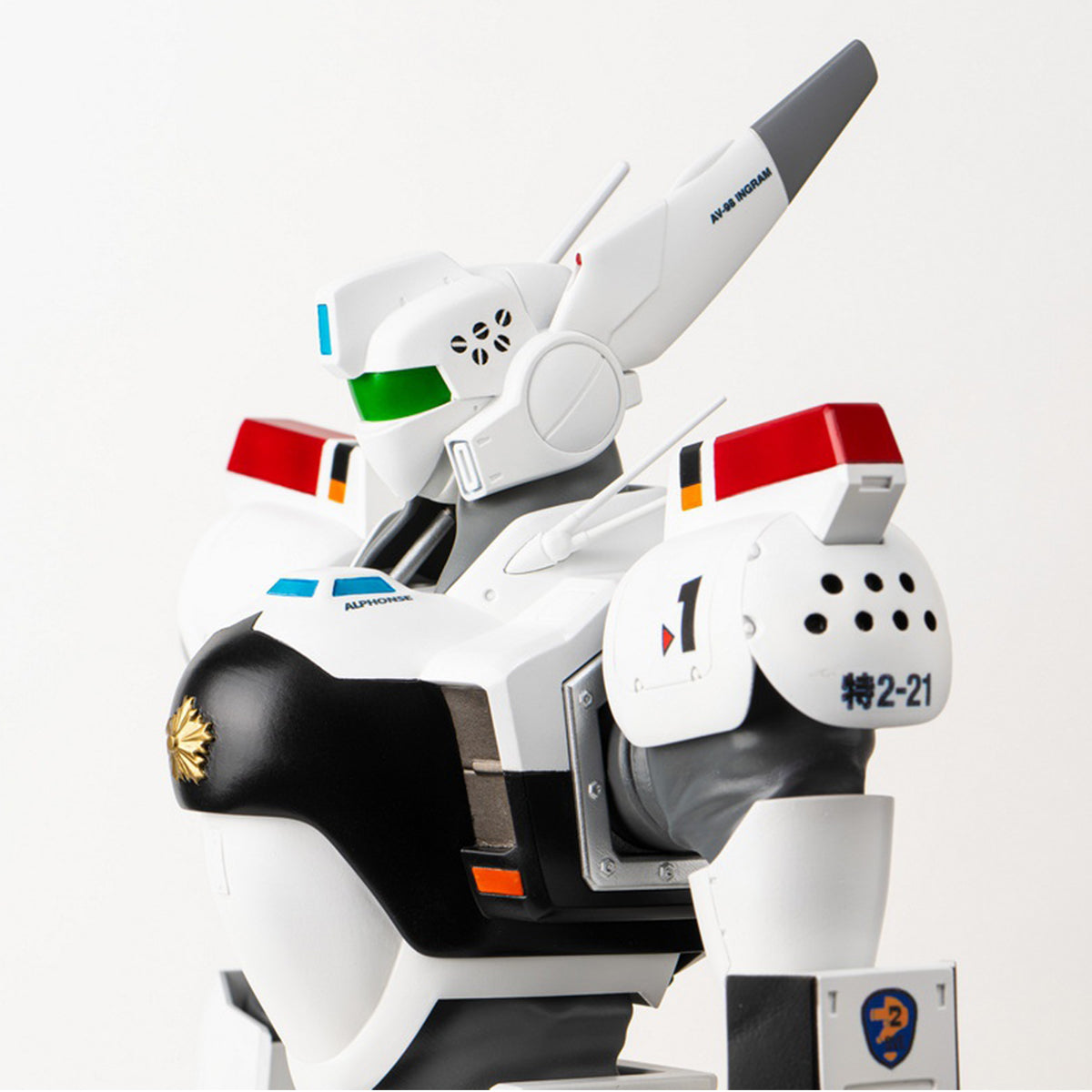 Threezero Mobile Police Patlabor Ingram Unit 1 Sofubi Figure Model