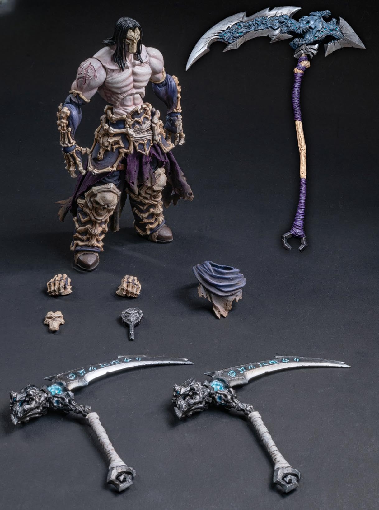 Figura coleccionable completa de COSERTOYS: Abyss Knight, figura de acción en miniatura a escala 1:12 SYQS