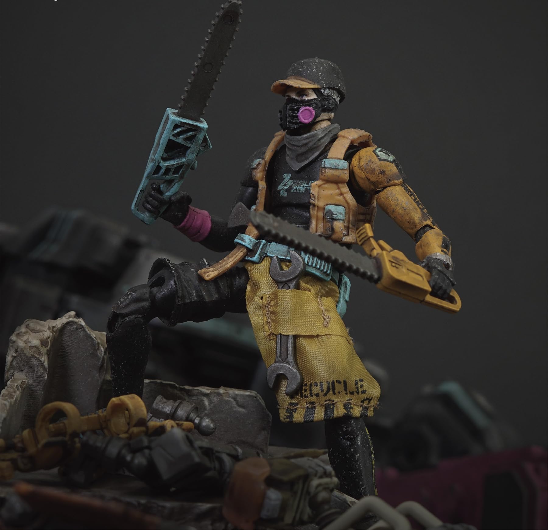 Figura coleccionable de Toys Alliance: Acid Rain Misshaku y Naraen Figura de acción en miniatura 1:18