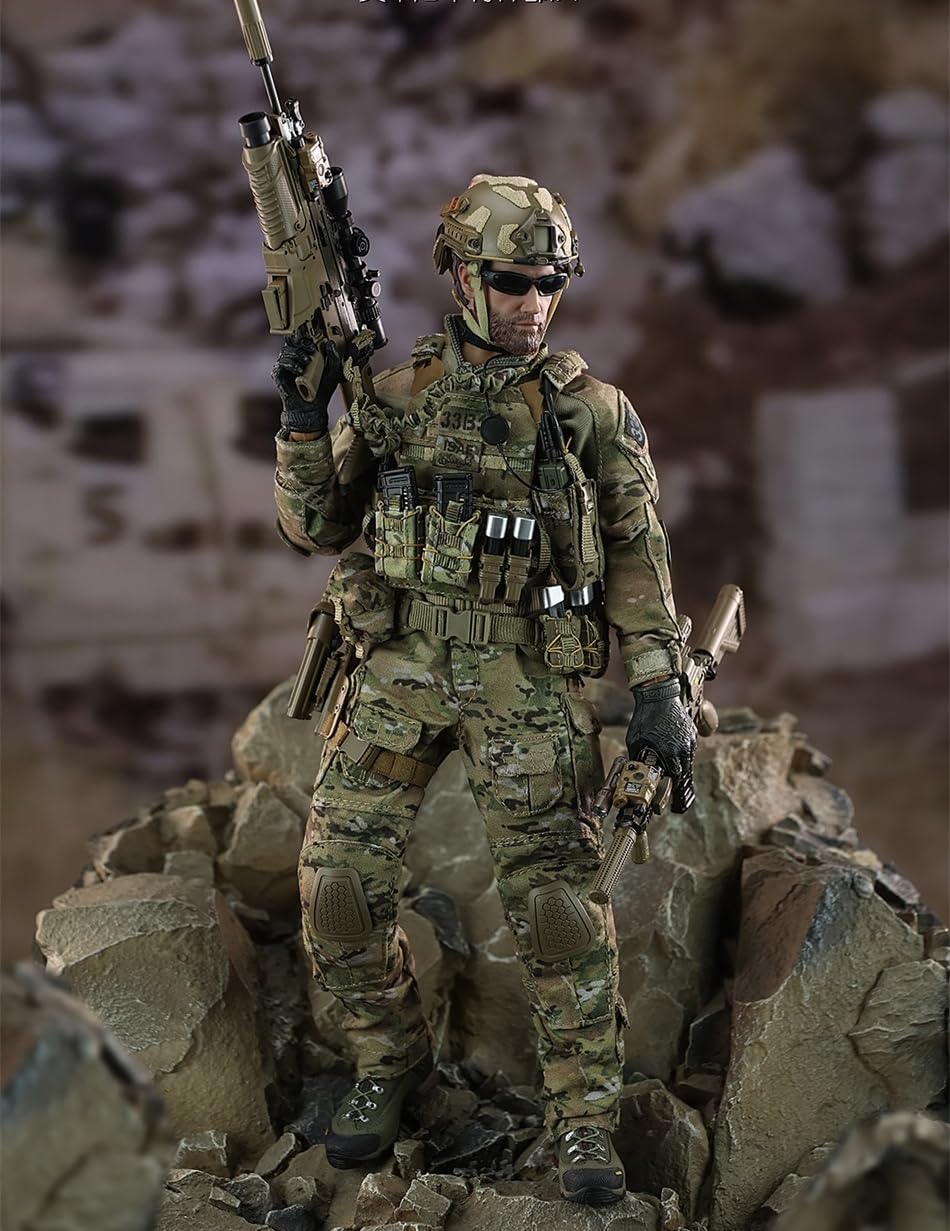 Minitimes Toys Male Collectible Action Figure: US Army Special Forces 1:6 Scale Military Style Flexible Figure