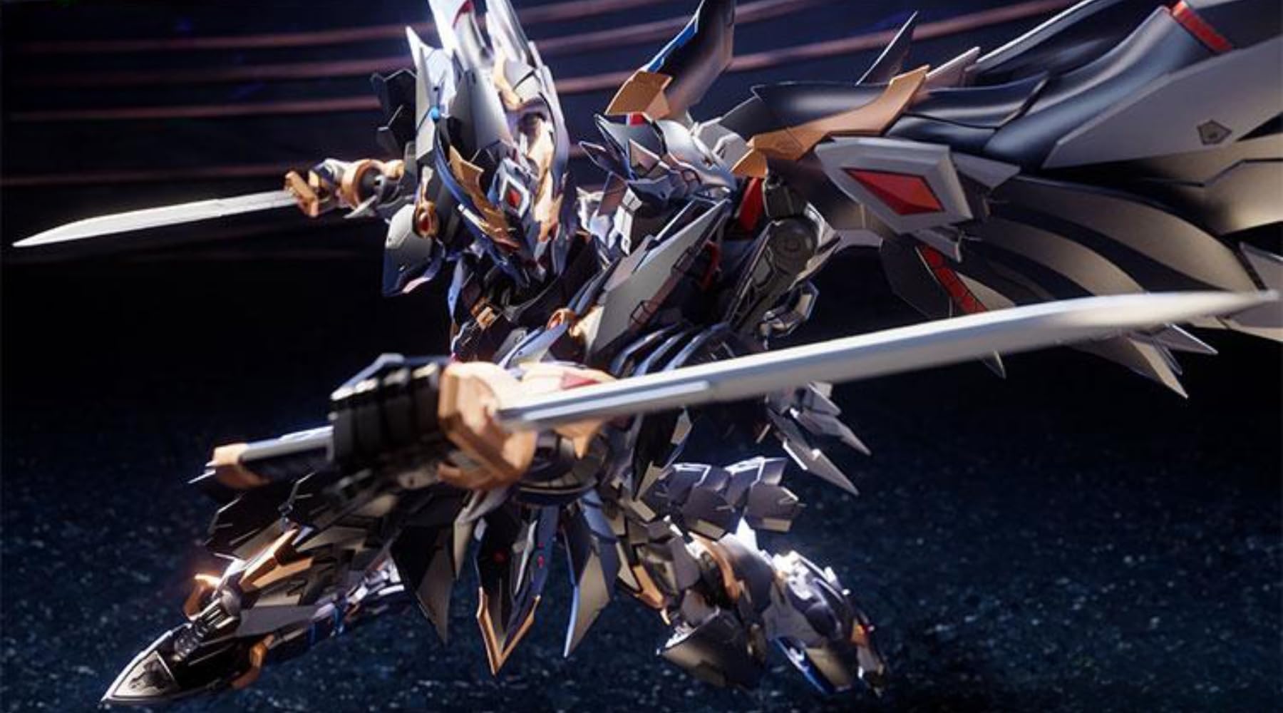 Figura coleccionable Zen: Shadow Anzhi, figuras de acción de estilo mecha