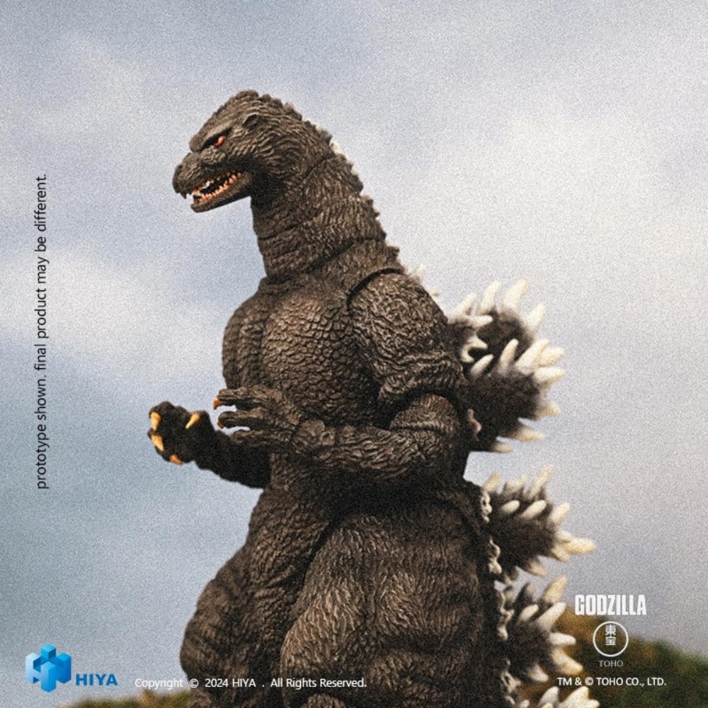 Figura de acción coleccionable de Hiya Toys Godzilla vs. King Ghidorah: Godzilla Hokkaido Ver. EBG0276