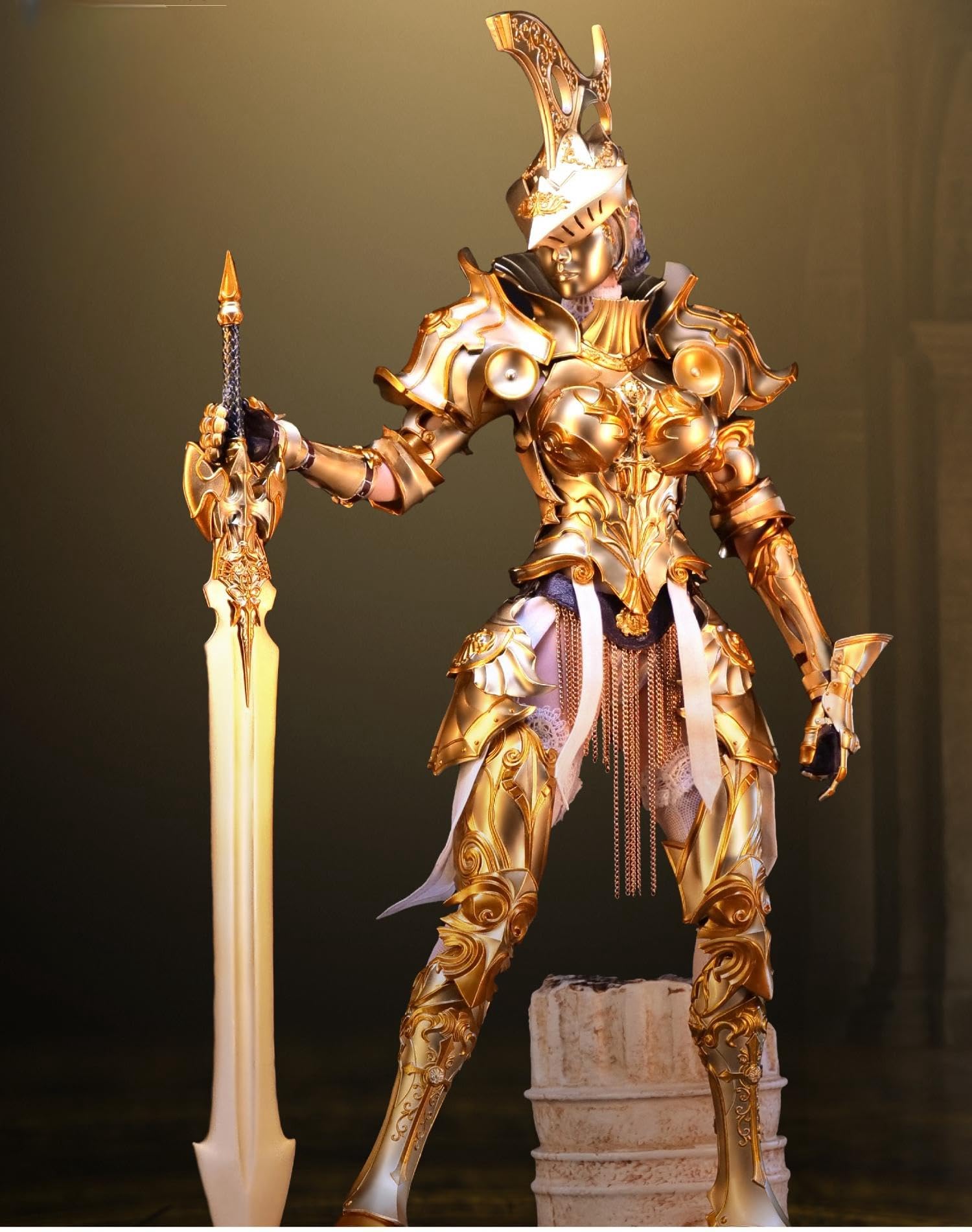 Figura coleccionable de Lucifer: Raphael, cantante de Wings of Salvation, estilo anime, diseño sin costuras, figura de acción en miniatura femenina a escala 1:6.