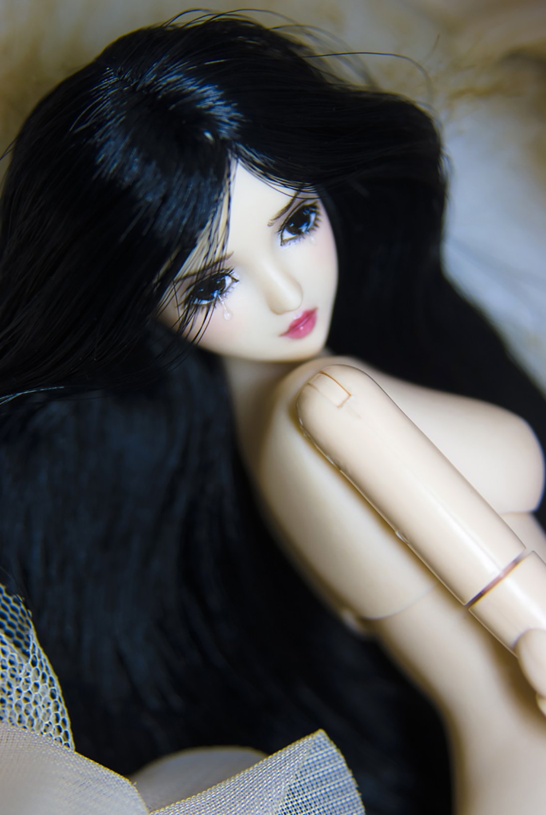 Figura de acción esculpida de cabeza femenina a escala 1/6 TBLeague/Obitsu/JIAOU CDH06