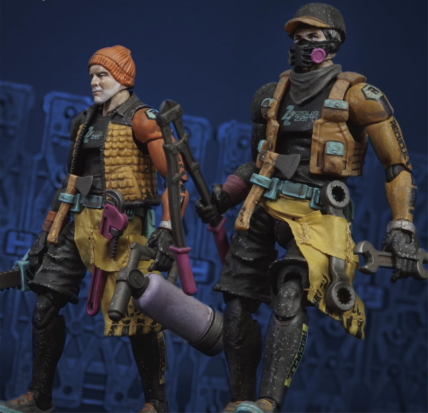 Figura coleccionable de Toys Alliance: Acid Rain Misshaku y Naraen Figura de acción en miniatura 1:18