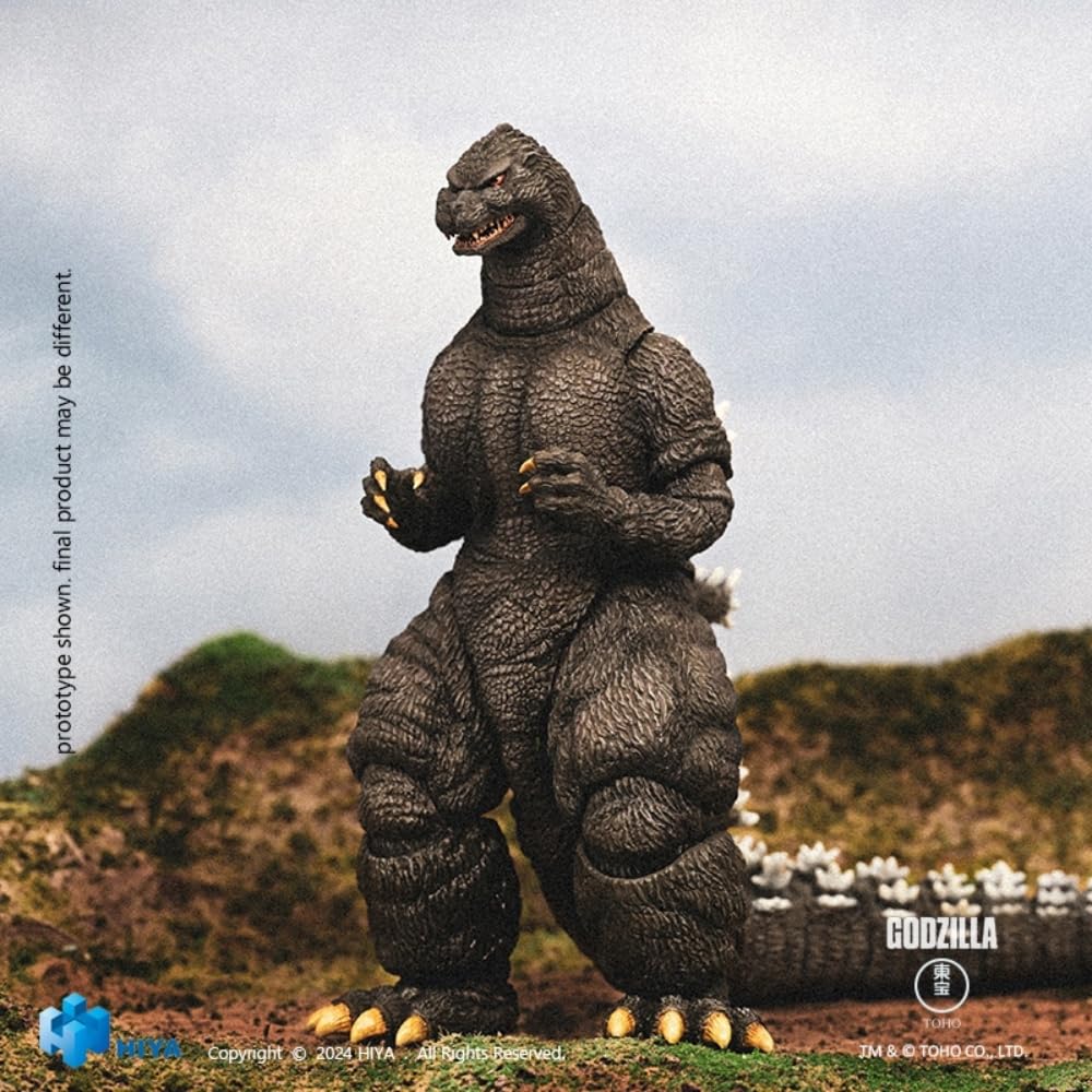 Figura de acción coleccionable de Hiya Toys Godzilla vs. King Ghidorah: Godzilla Hokkaido Ver. EBG0276