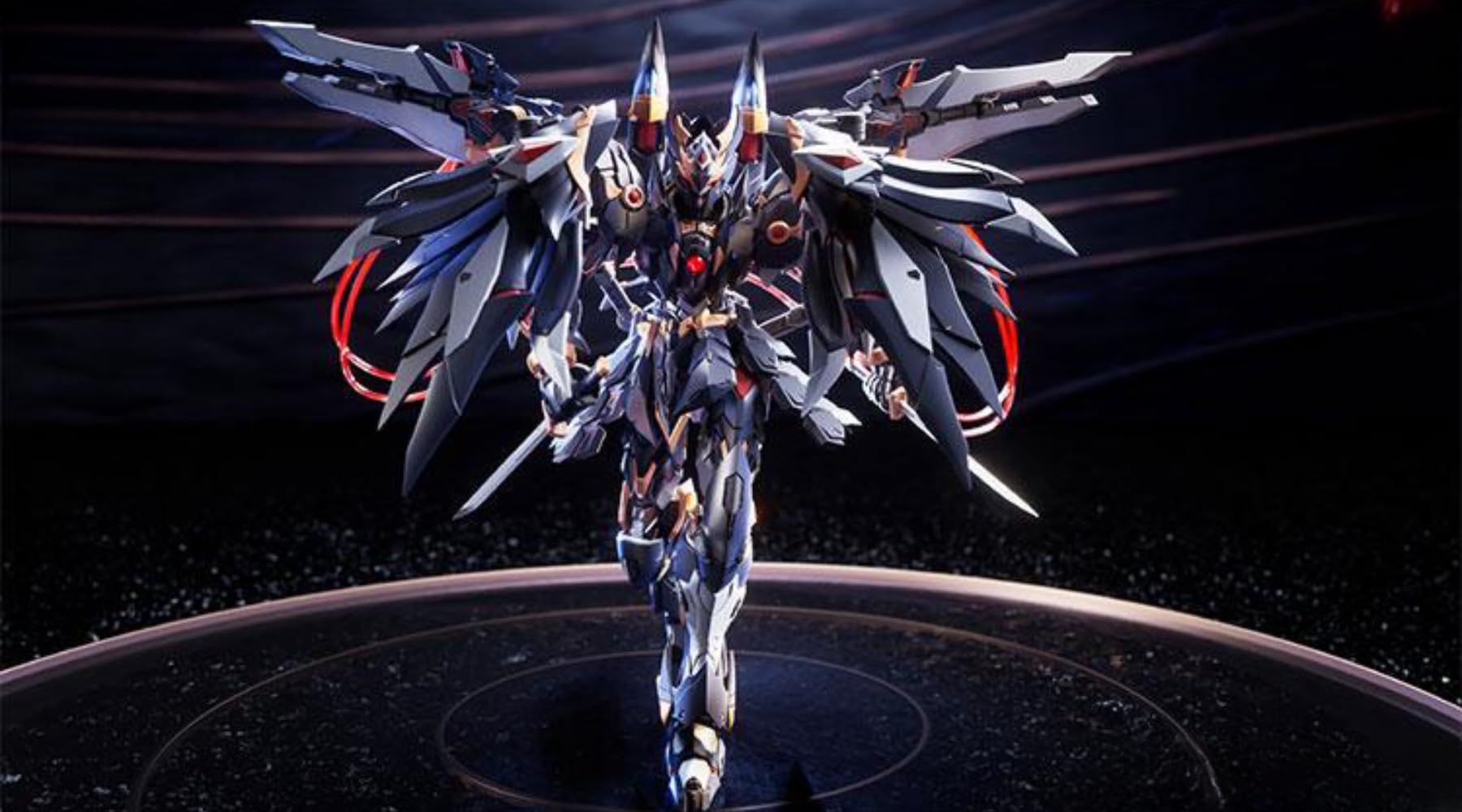 Figura coleccionable Zen: Shadow Anzhi, figuras de acción de estilo mecha