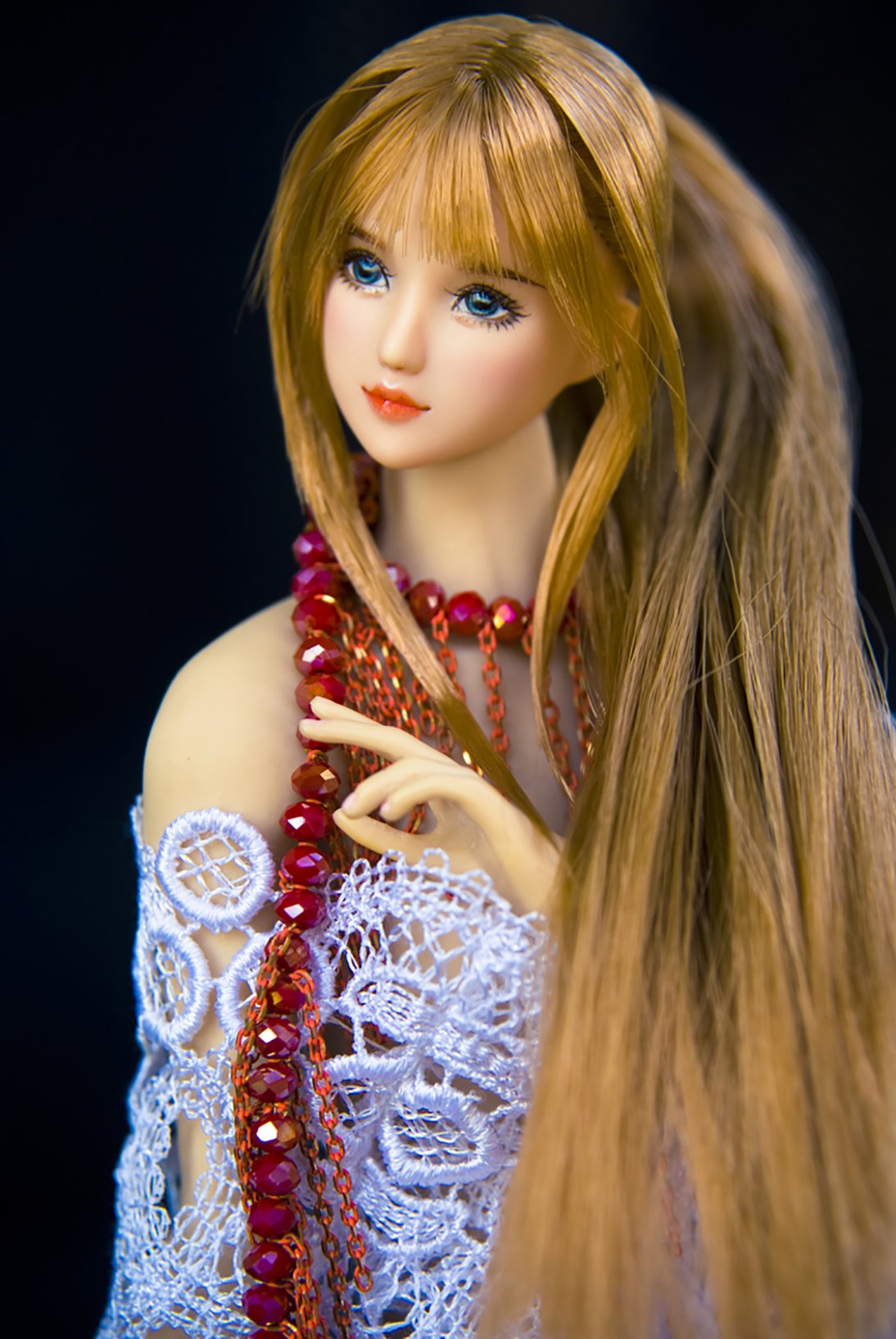 Figura femenina a escala 1/6, cabeza esculpida, figura de acción TBLeague/Obitsu/JIAOU CDH07