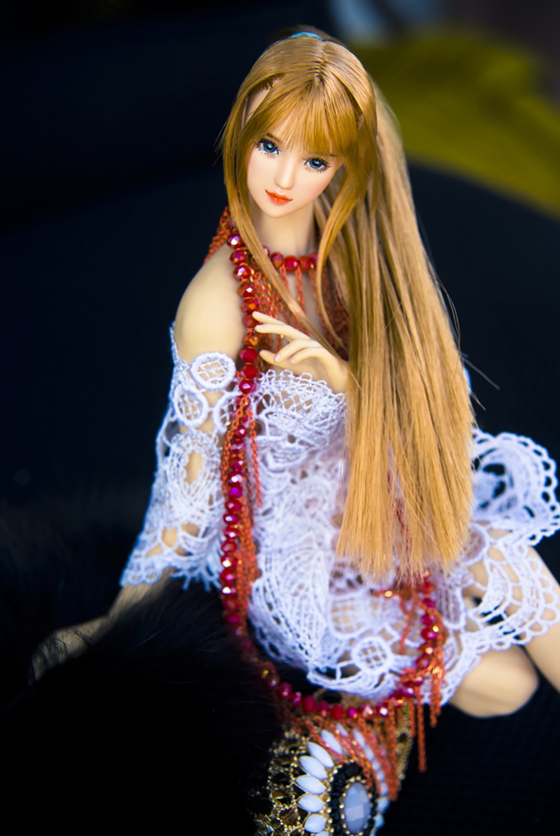 Figura femenina a escala 1/6, cabeza esculpida, figura de acción TBLeague/Obitsu/JIAOU CDH07