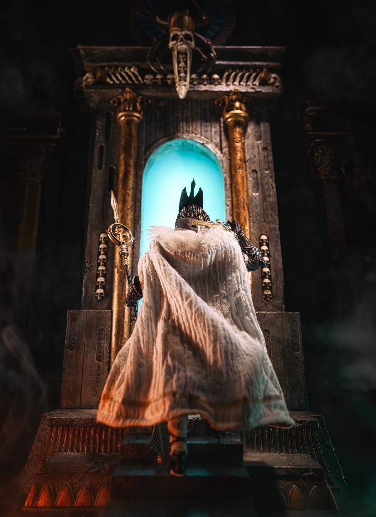 Figura coleccionable TBLeague: Horus, guardián del faraón, diseño sin costuras, miniatura masculina a escala 1:12