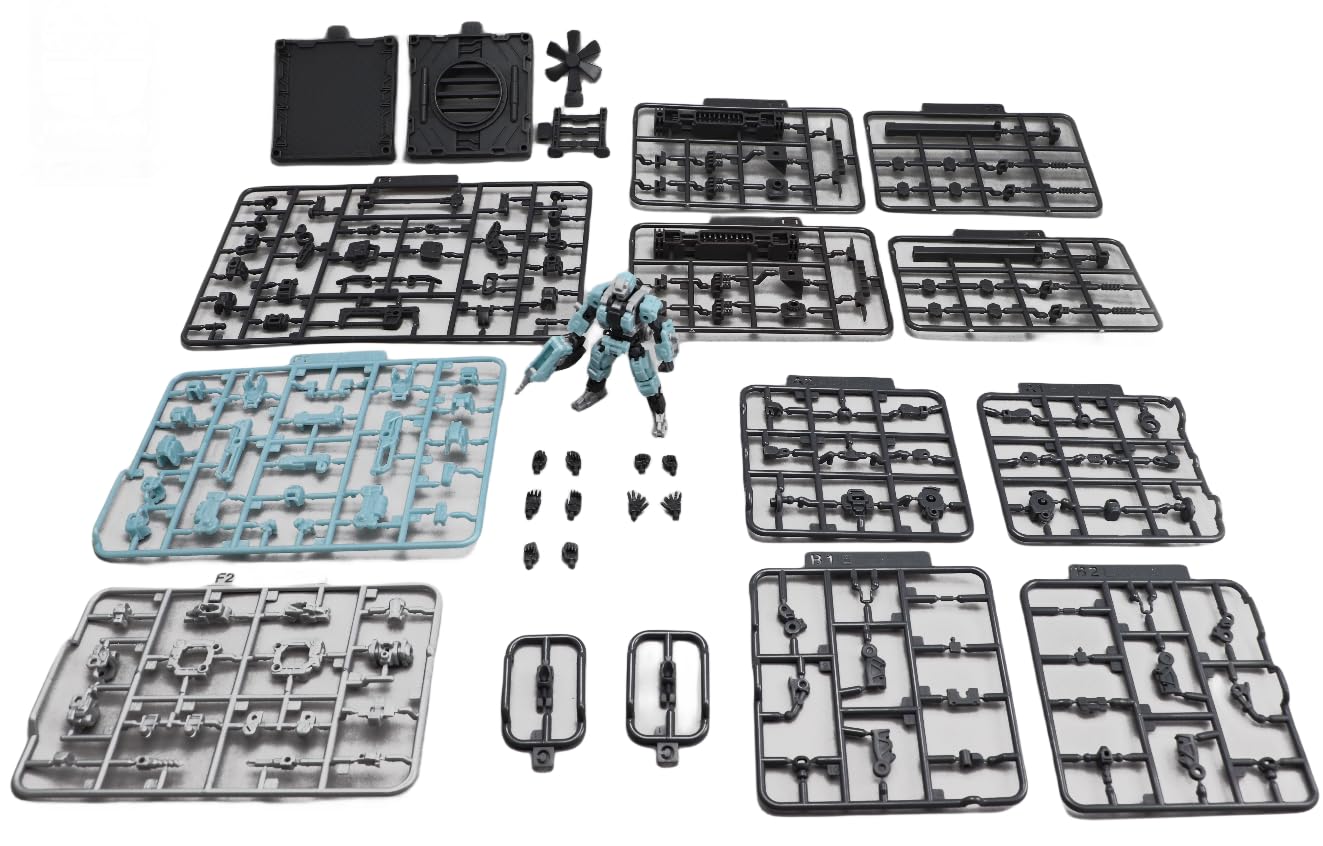 Kits de modelos de plástico KEMO FIFTYSEVEN: marionetas blindadas, figuras de acción