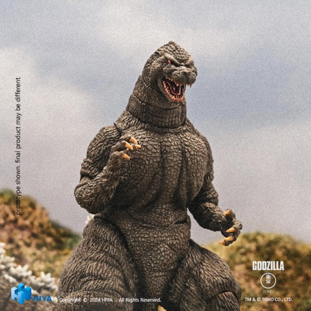 Figura de acción coleccionable de Hiya Toys Godzilla vs. King Ghidorah: Godzilla Hokkaido Ver. EBG0276