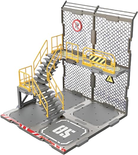 Accessoire pour figurine FreshRetro à l'échelle 1/18 : ensemble de construction diorama, base en filet de fer, modèle A pour figurine miniature de collection SIB05