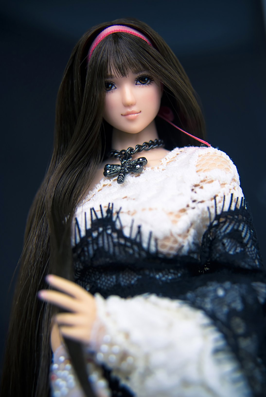 Figura femenina a escala 1/6, escultura de cabeza TBLeague/Obitsu/JIAOU CDH01