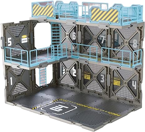 Accesorio para figura de acción FreshRetro a escala 1/18: Set de construcción de diorama, modelo Fortificaciones-B para figura coleccionable en miniatura SIB04