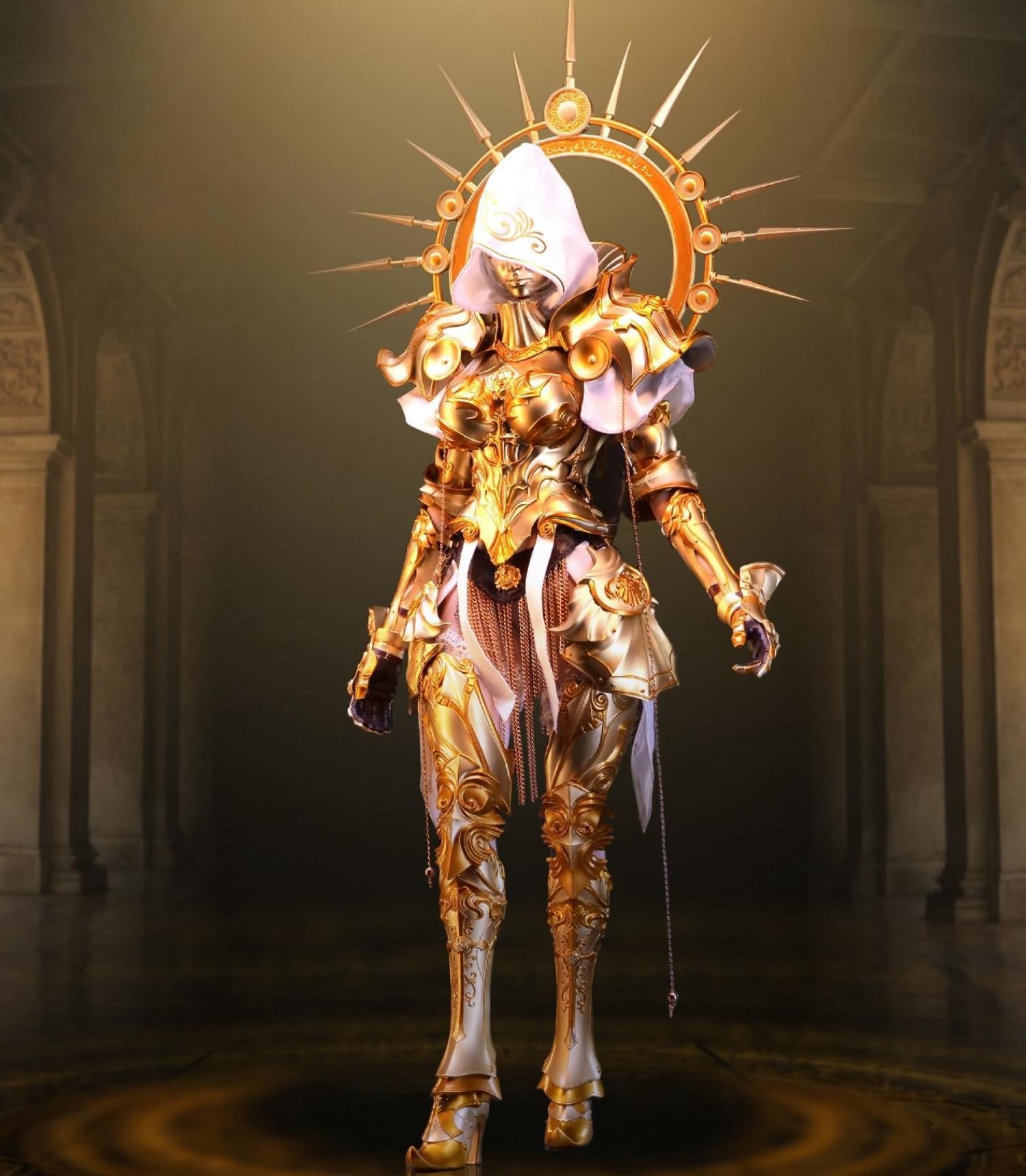 Figura coleccionable de Lucifer: Raphael, cantante de Wings of Salvation, estilo anime, diseño sin costuras, figura de acción en miniatura femenina a escala 1:6.