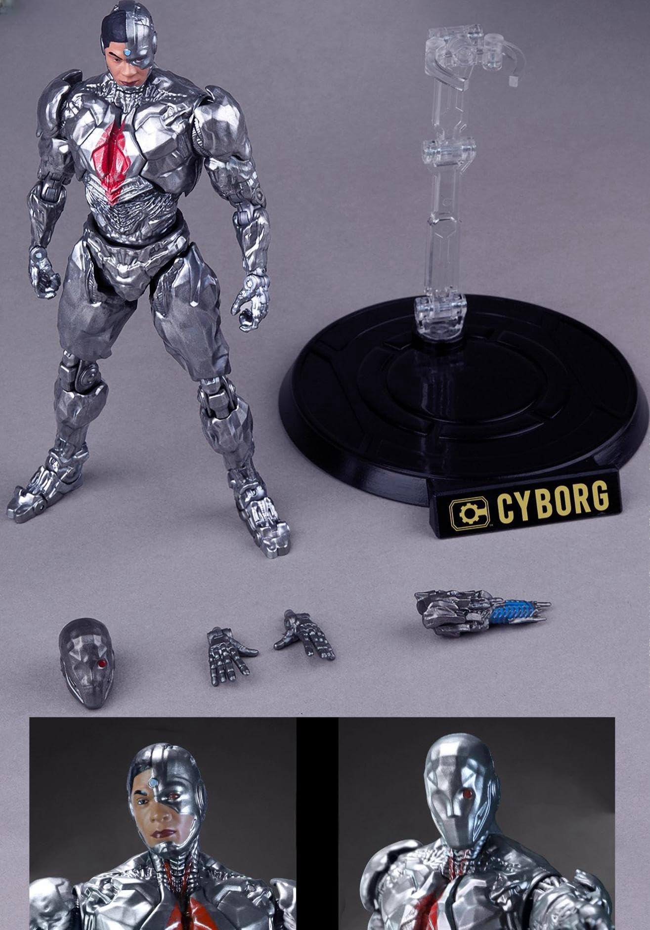 Figura de acción en miniatura Fondjoy, juego completo, escala 1:9