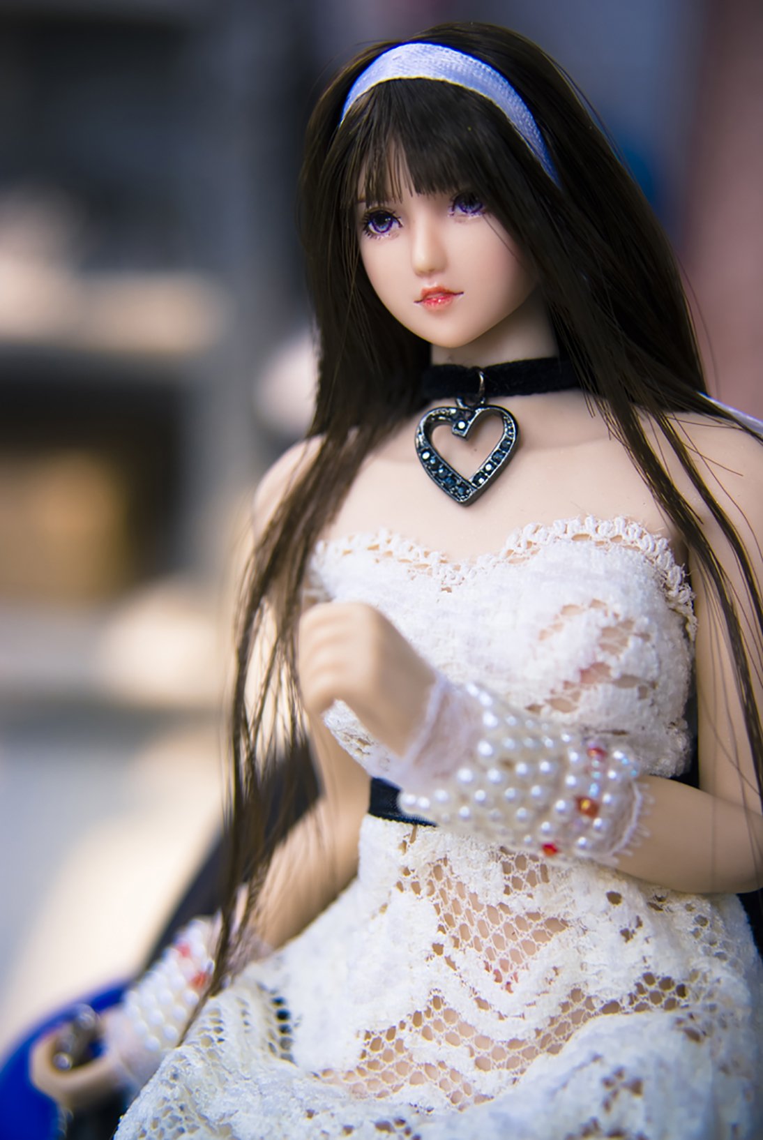 Figura de acción esculpida de cabeza femenina a escala 1/6 TBLeague/Obitsu/JIAOU