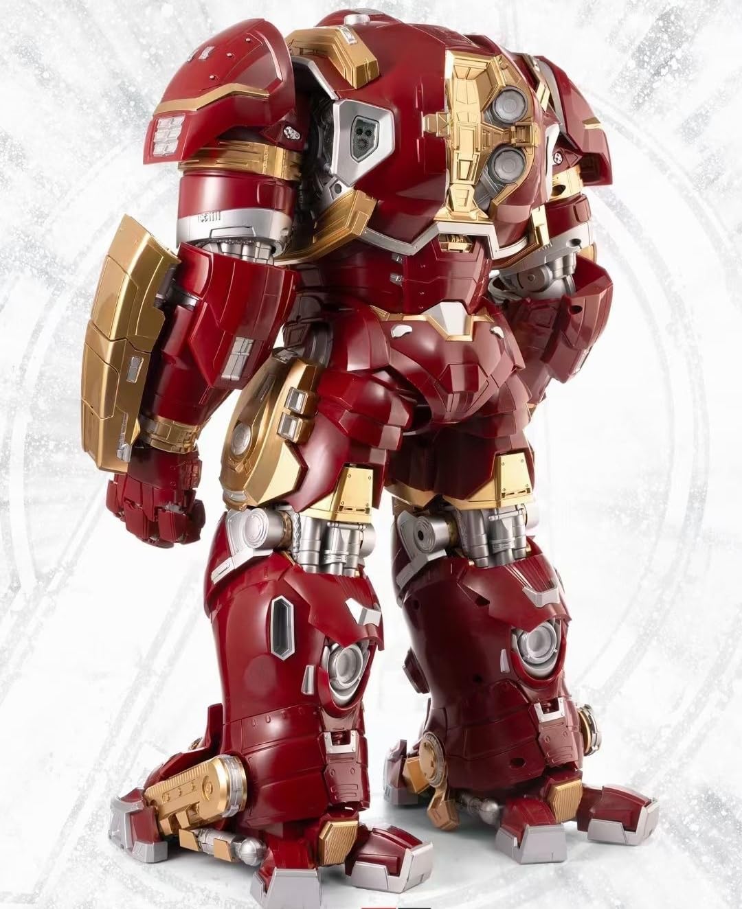 Maquetas de plástico Fondjoy: Figuras de acción coleccionables Iron Man Mark XLIV Hulkbuster a escala 1:7 MV2023801X