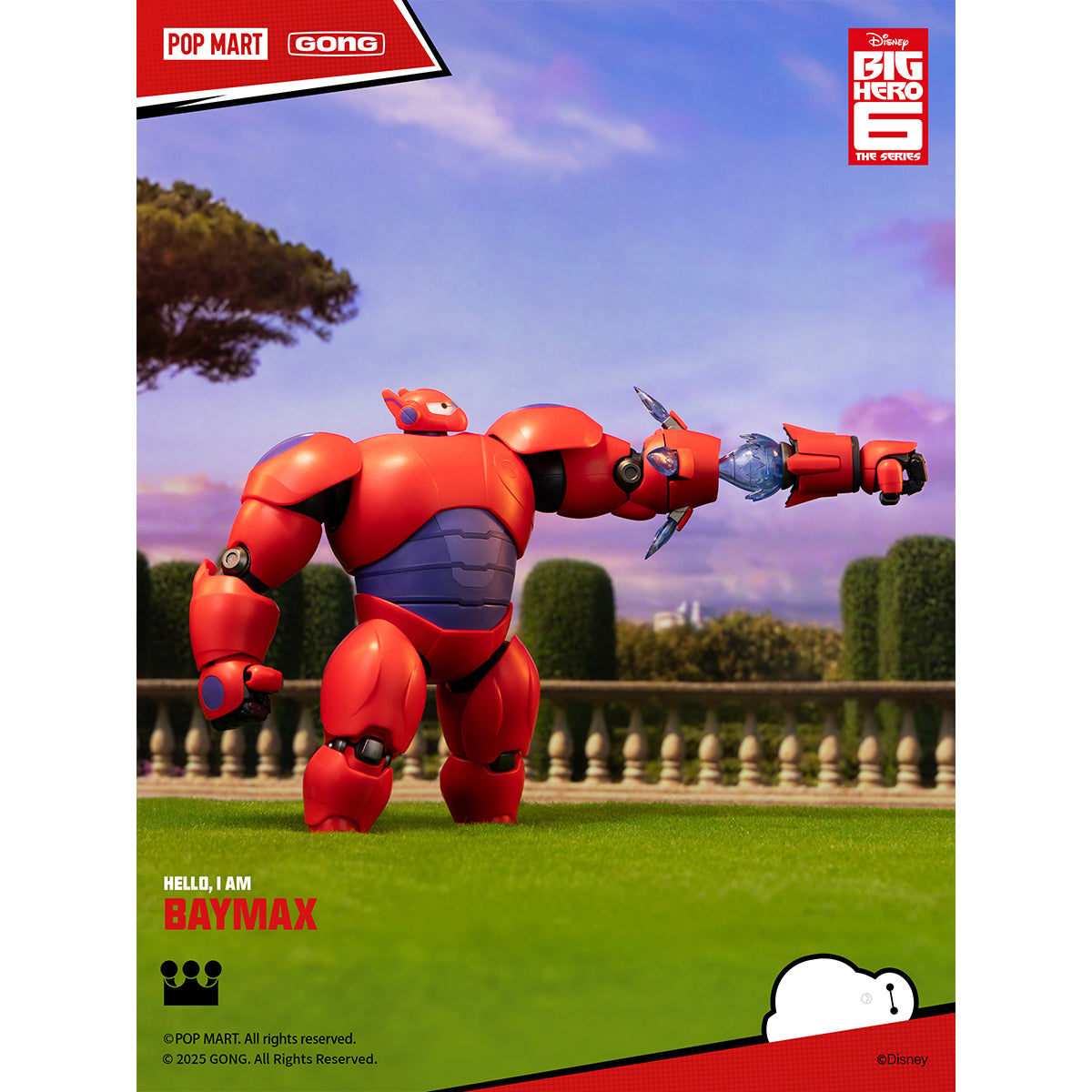 GONG Big Hero 6 Baymax Assembly Model Kits