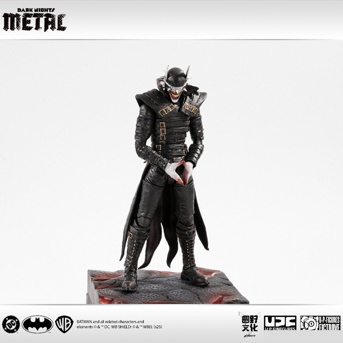 Round Field × U-P-Finegures Dark Nights: Metal - The Batman Who Laughs 1/12 Scale Action Figure