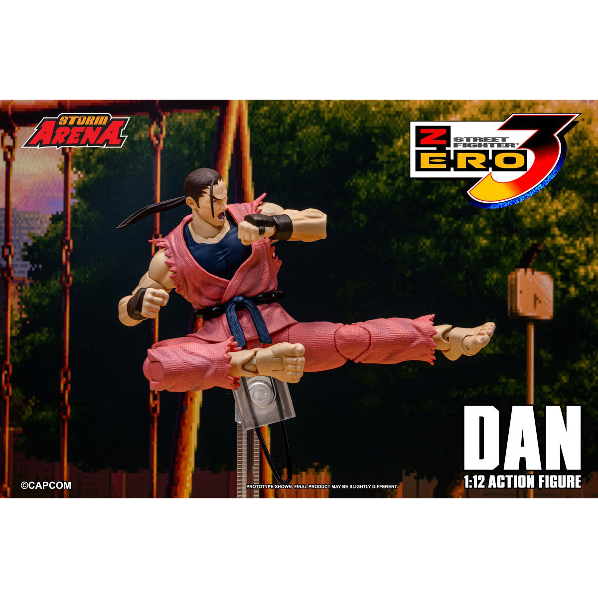 Storm Collectibles Street Fighter Zero 3: DAN 1/12 Scale Action Figure